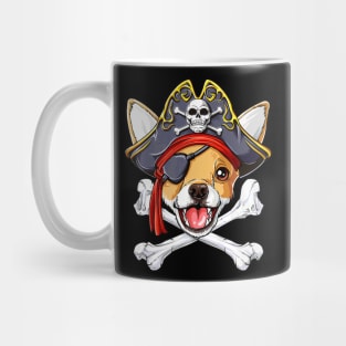 Chihuahua Pirate Skull Design Mug